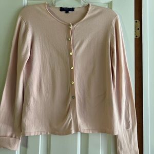 JMcLaughlin Pre-loved Womens cardigan in pale pink Size XS